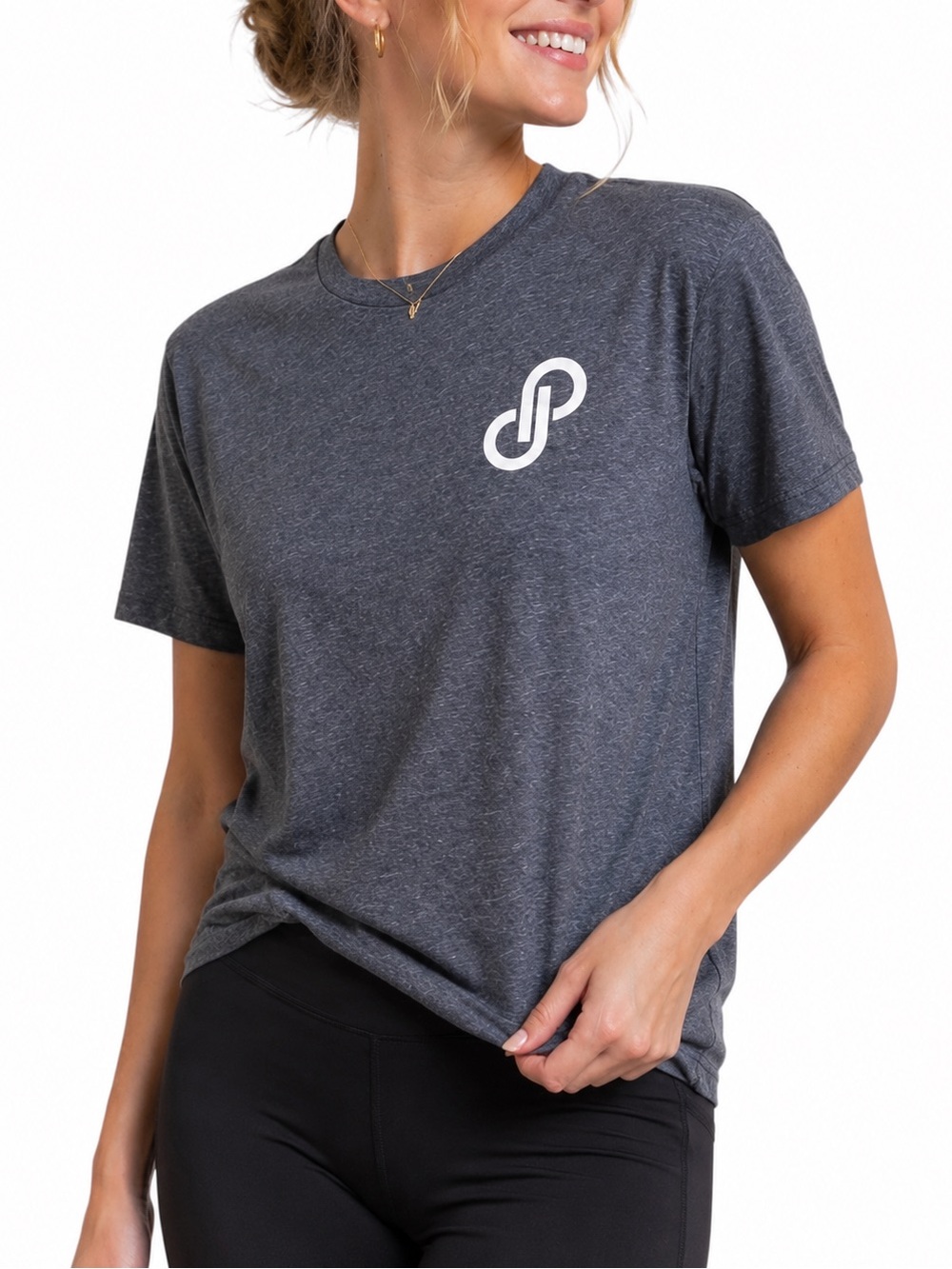 POSHMARK PoshBoss Unisex Blue Logo Shirt Large